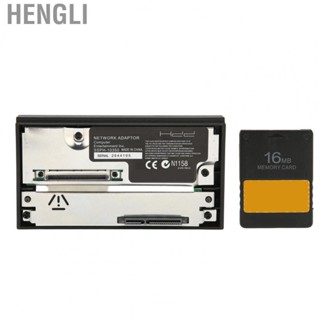 Hengli Network Adapter  Support SATA 2.5 and 3.5 SATA Interface Network Adapter Professional with FMCB 16MB Memory Card for Game Console