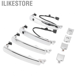 Ilikestore Outside Door Handle Set  4pcs Silver High Sensitivity 80640‑CA012  for Cars