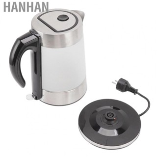 Hanhan Electric Kettle 1.7L Electric Glass  Coffee Kettle Auto Shut Off Water Boiler Kitchen Fast Boiling Water Heater Teapot EU220V