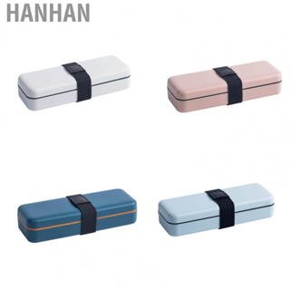 Hanhan Mini Sewing Kit Double Layer PP Polyester Portable Sewing Kit Handcraft Travel Sewing Kit Mini with Black Elastic Band