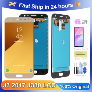 อะไหล่หน้าจอสัมผัส LCD 5.0 นิ้ว สําหรับ Samsung Galaxy J3 2017 Samsung J330F J330G