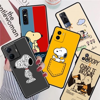 เคสโทรศัพท์มือถือซิลิโคน TPU กันกระแทก ลายการ์ตูน Snoopy Charlie Brown สําหรับ Vivo S9 S12 V23 S12 S15 V20 V21 V23E 4G 5G V23 PRO