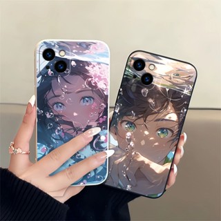 เคสโทรศัพท์มือถือ ซิลิโคนนุ่ม ลายการ์ตูนอะนิเมะว่ายน้ํา สําหรับ OPPO A53 2020 A52 A92 A15 A15S A16 A16S A16K A16E A17 A17K A57 2022 A77S A54 A93 F17Pro A94 A74 A95 A76 A77 A57 A78 A96 4G 5G