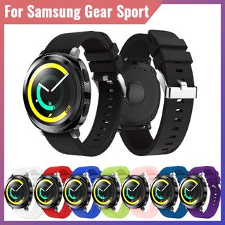 สายนาฬิกาข้อมือซิลิโคน 20 มม. สําหรับ Samsung Gear Sport Gear S2 Classic Galaxy Watch 42 มม.