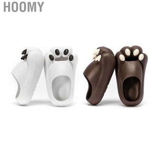 Hoomy Indoor Slippers  Quick Drying Comfortable Lovely Bear Paw Design Bath Slipper Bouncy Sandal  for Women