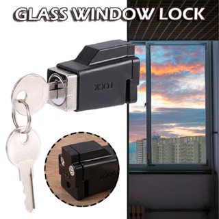 New Aluminum Alloy Child Safety Sliding Window Restrictor Lock with 2 Keys