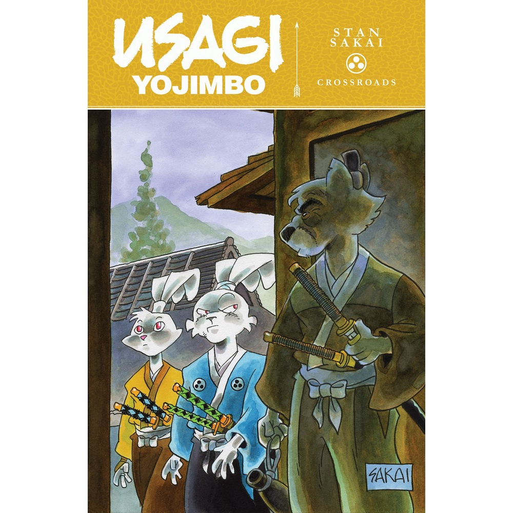 Usagi Yojimbo: Crossroads โดย Stan Sakai (ฉบับสหรัฐอเมริกาปกอ่อน)