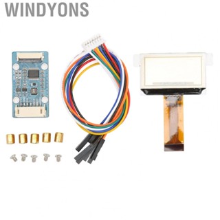 Windyons Transparent Blue Display  Compact 1.51 Inch Screen Module Clear Stable Full Viewing Angle SPI I2C Interface with RGB Module for Main Control Board