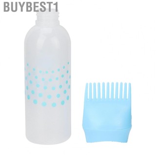 Buybest1 Refillable  Applicator Bottle Blue Hair Washing Squeeze For H