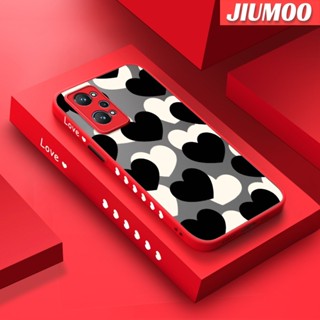 เคสโทรศัพท์มือถือ ซิลิโคนแข็ง ขอบสี่เหลี่ยม กันกระแทก ลายการ์ตูนหัวใจ สําหรับ Realme GT Neo 2 GT2 GT 2 Q5 Pro 5G GT Neo 3T
