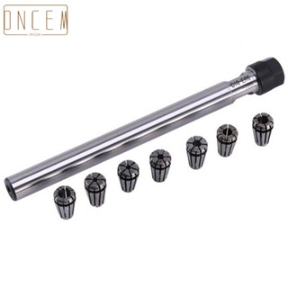 【ONCEMOREAGAIN】Accurate C10 ER8A 100L Collet Chuck Holder Set with 7Pcs ER8 Collet Set