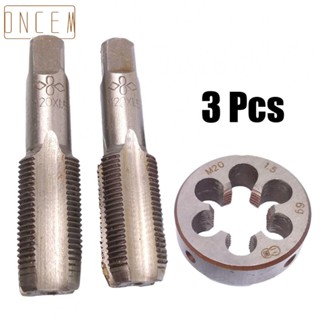 【ONCEMOREAGAIN】Metric Thread HSS M20 X 1.5mm M20 X 1.5mm Tap And Die 86mm Hand Taps Durability