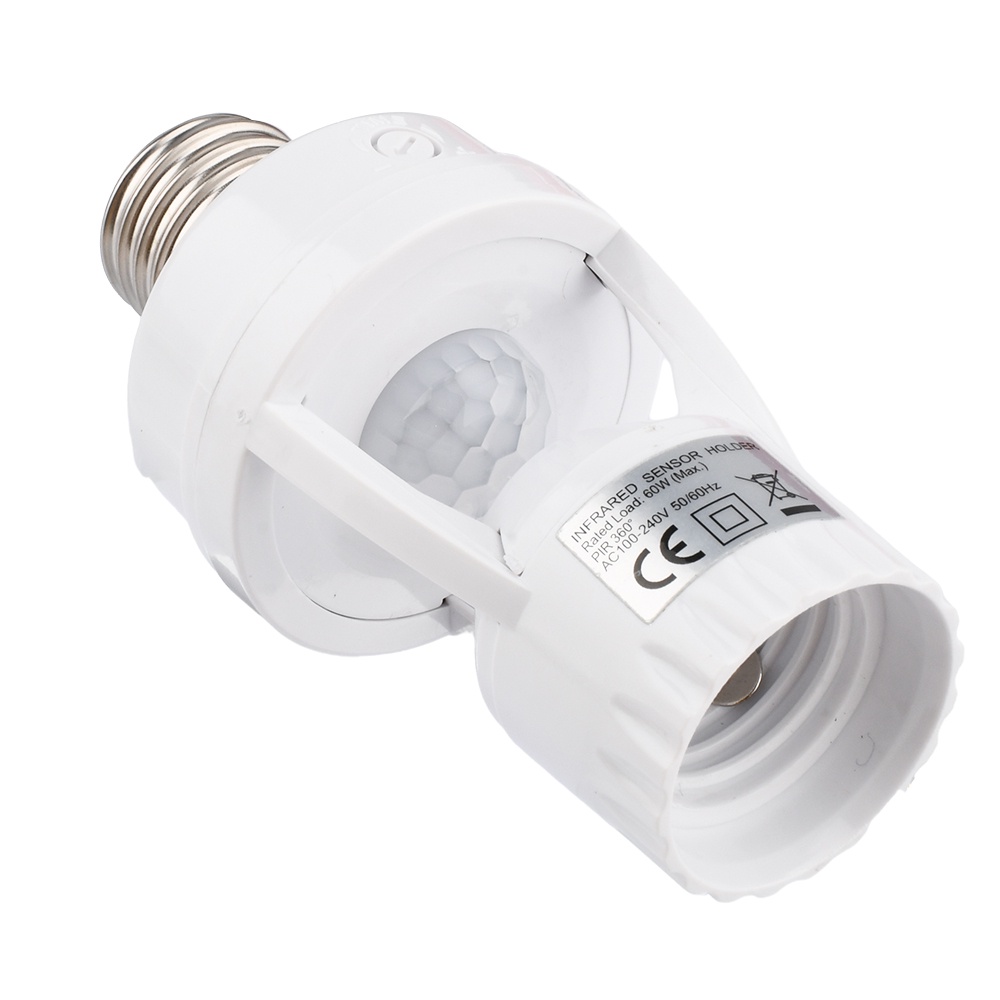 Pcbfun Ac 100-240 V Pir สวิตช์เซนเซอร์อินฟราเรด 360° E27 ฐานไฟเหนี่ยวนํา ราคา ถูกที่สุด ดีลบีเคเค แกลเลอรีภาพที่ 5