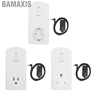 Bamaxis Temperature Humidity Switch Socket  Timing Function Smart Plug for Water Heaters