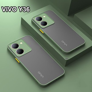 พร้อมส่ง ตรงรุ่น VIVO Y27 / Y36/V29 เคสโทรศัพท์มือถือ ซิลิโคน ผิวด้าน บาง ป้องกันเลนส์กล้อง สําหรับ Y78 4G 5G 2023 025