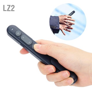 LZ2 2.4G Wireless Presenter รีโมทคอนโทรล Flip Pen Presentation Clicker สำหรับ PowerPiont Meeting Teaching Speech แบตเตอรี่ Powered