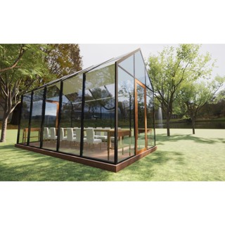 แบบก่อสร้าง Glass House ขนาด 3x6 ราคาเพียง 990