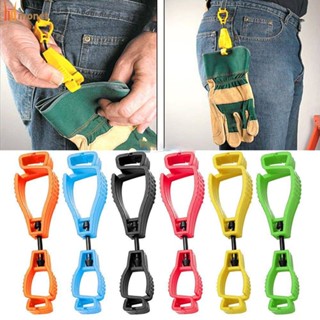 คลิปถุงมือคุณภาพสูง 6 สี Clamp Grabber Catcher Grabber Holder Hanger Safety Work Tools Outdoor Multifunctional Guard Labor Multicolor molisa