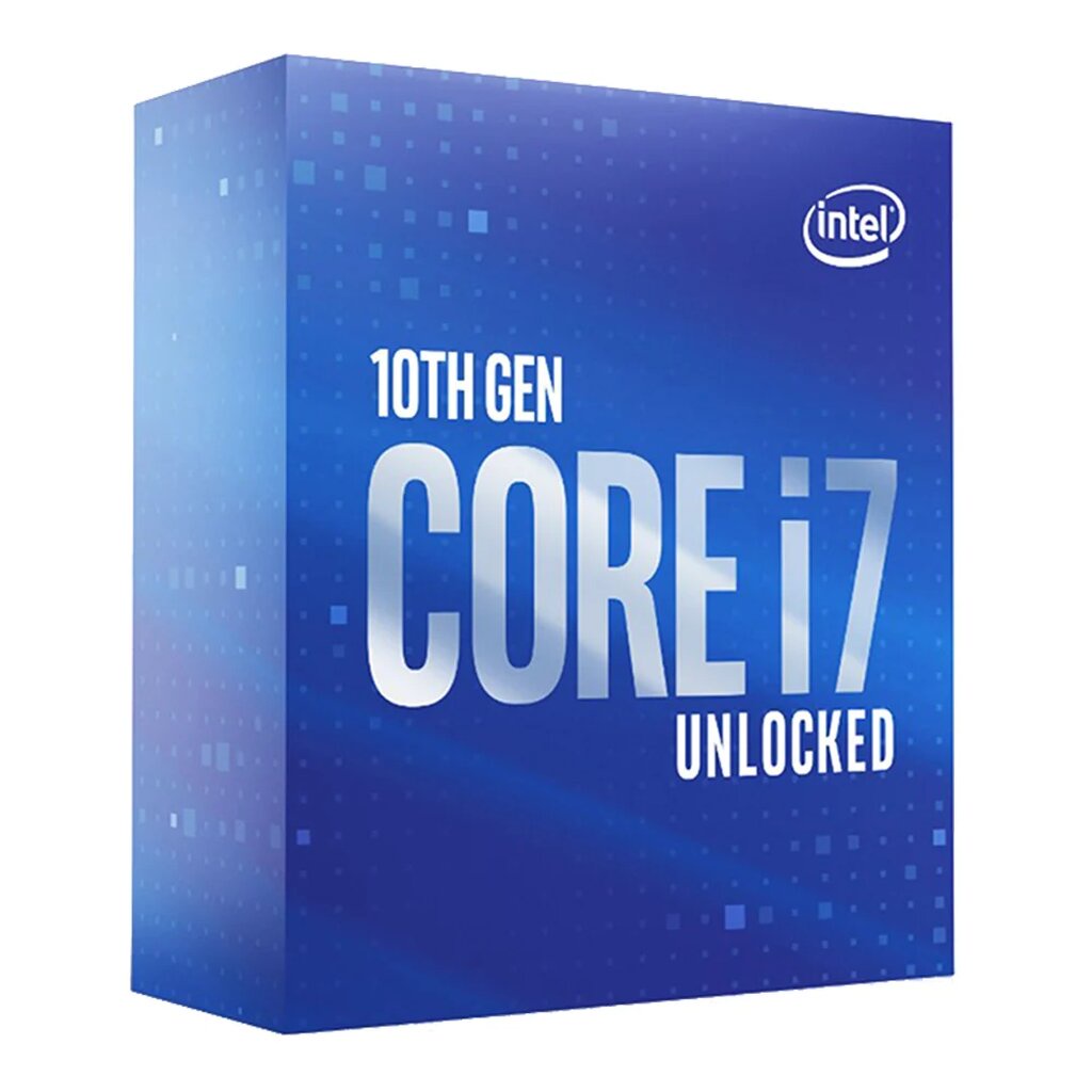 CPU (ซีพียู) INTEL CORE I7-10700K 3.8 GHz (SOCKET LGA 1200) (ระบบระบายความร้อนไม่รวมอยู่ในสินค้า)