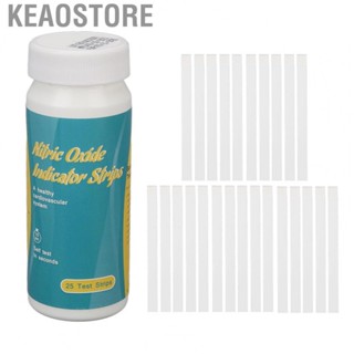 Keaostore Nitric Oxide Indicator Strips Test Salivary Nitrite Levels 25 Highly EJJ