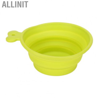 Allinit Collapsible Dog Bowl  Safe Portable Foldable Travel Odorless for Traveling Outdoor