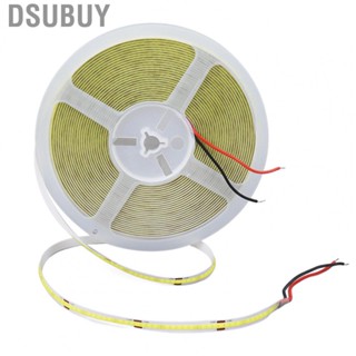 Dsubuy Strip  180 Degree Illumination COB Tape Light Bendable 10m High Brightness for Cabinet