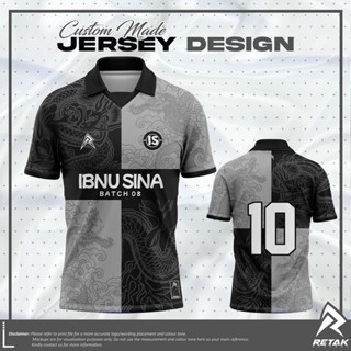 Jersey RETRO COLLAR BAJU JERSEY IBNU SINA ปี 2023