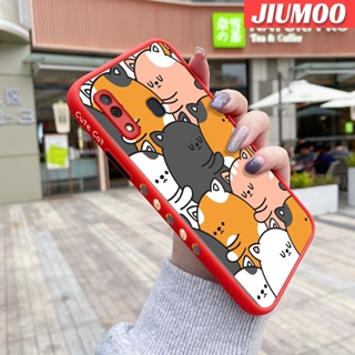 เคสโทรศัพท์มือถือ ซิลิโคนแข็ง บาง กันกระแทก ลายการ์ตูนแมวน่ารัก สําหรับ Samsung galaxy A30 A20 M20