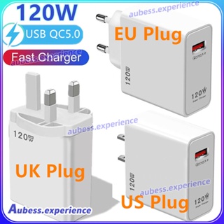 120w Super Fast Charging Head Appliance 12v/2.1a Abs Waterproof Charger หัวชาร์จคุณภาพสูง Travel Adapter ผู้เชี่ยวชาญ