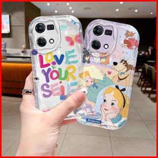 เคส OPPO Reno7 4G เคส OPPO Reno8 4G เคสOPPO Reno7 4G OPPO Reno 8 4G เคสโทรศัพท์มือถือแบบนิ่ม tpu ใส กันกระแทก ลาย Love your seif แฟชั่น สําหรับ TYNY