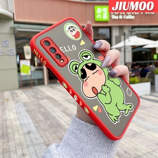 เคสโทรศัพท์มือถือ แบบใส ขอบสี่เหลี่ยม กันกระแทก ลายการ์ตูนชินจังซน สําหรับ VIVO Y51S Y70S Y70T Y50T