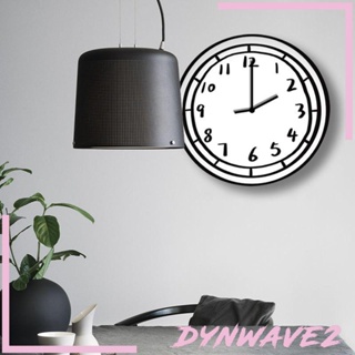 [Dynwave2] นาฬิกาแขวนผนัง อะคริลิค ใช้แบตเตอรี่ สําหรับห้องนอน ห้องรับประทานอาหาร