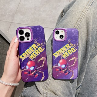 เคสแข็ง เคสไอโฟน iPhone 14 Pro Max iPhone 13 Pro Max iPhone 12 Pro Max iPhone 11 Cartoon สไปเดอร์แมน Spider Man มนุษย์แมงมุม Hard Case