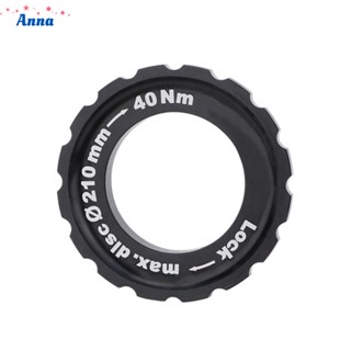 【Anna】Middle Lock Cover Hub Lock Ring Hub Lock Ring Locking Disc Brake Aluminum Alloy