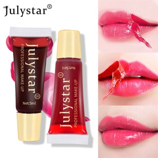 Julystar Tearing Lip Glaze Matte Matte Matte Matte Matte Matte Matte Matte Matte Matte Base Color Dyed Lip Tearing Lipstick 5ml nuuo