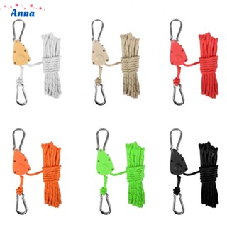 【Anna】Rope Tent Pulley Universal 100g Lifting Pulley Non Slip Ratchet Hanger