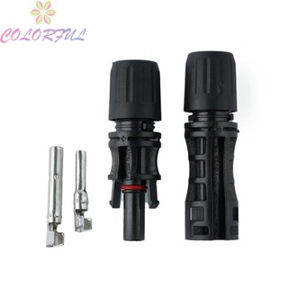 【COLORFUL】Connectors Acid And Alkali Resistance High Temperature Resistance IP67 A Set
