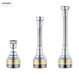 【DREAMLIFE】Faucet Filter Stainless Steel Water Saving Anticorrosion Electroplating Flexible