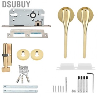 Dsubuy Mechanical Door Lock With Handle Set Interior Bedroom Anti‑Theft NEW