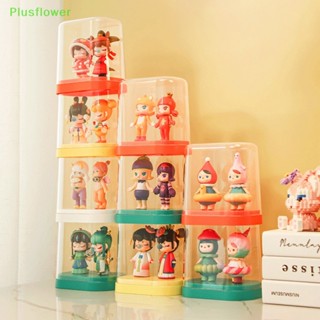 (Plusflower) ใหม่ กล่องเก็บโมเดลตุ๊กตาฟิกเกอร์ แบบใส กันฝุ่น 1 ชิ้น