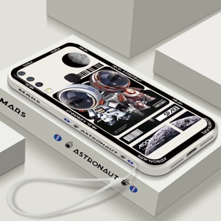 เคสโทรศัพท์มือถือแบบนิ่ม Tpu ลายนักบินอวกาศ Nasa สําหรับ VIVO Y22 Y31 2021 Y51 Y02S Y16 Y22S Y35 Y97 V11 V11i V21E V20 V21 Y51A Y51S Y53S 4G