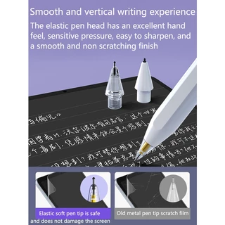 เคล็ดลับดินสอสําหรับ Apple Pencil Pro 1/2 Gen เปลี่ยนคริสตัลเพชรเคล็ดลับสําหรับ iPad ดินสอ 1/2 Anti-wear ปากกาสไตลัสเคล็ดลับ