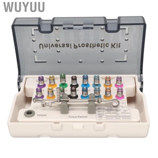 Wuyuu Implant Screwdriver  Professional Stainless Steel Planting Abutment Colorful Dental Screwdriver Set  for Clinic