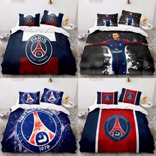 Jay Paris Saint Germain 3in1 ชุดเครื่องนอน ผ้าปูที่นอน ผ้าห่ม ห้องนอน ซักทําความสะอาดได้ สะดวกสบาย