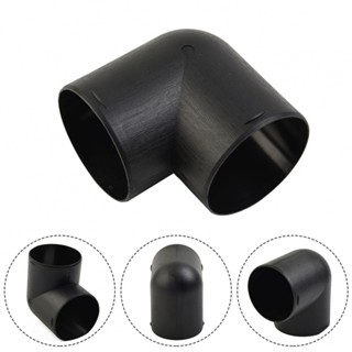 ⚡READYSTOCK⚡Air Duct Elbow Black No Drilling Outer Diameter 75mm Plastic Practical