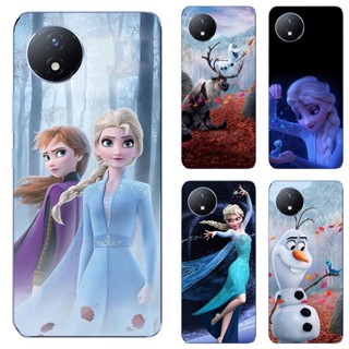 เคสโทรศัพท์มือถือ TPU แบบนิ่ม พิมพ์ลาย Frozen II Elsa สําหรับ Vivo Y11 2023 Y02A 4G