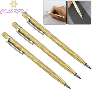 【COLORFUL】Engraving Pen 150mm Diamond High Precision Marker Metal Nib Stylus Pen For Glass