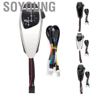 Soyoung Car RHD  Shift Knob Automatic Gear Shifter Lever Fits for BMW E46 E60 E61 Manual