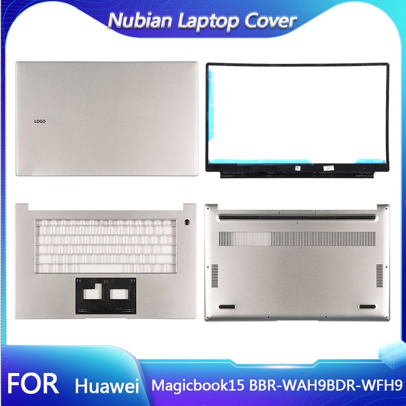 LaptopTop ใหม่สําหรับ Huawei magicbook15 BBR-WAH9 BDR-WFH9 LCD ปกหลัง/ด้านหน้า/Upper/ด้านล่างฝาครอบ 