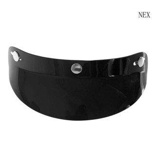 Nex เลนส์หมวกกันน็อค 3 Snap Visor สําหรับรถจักรยานยนต์